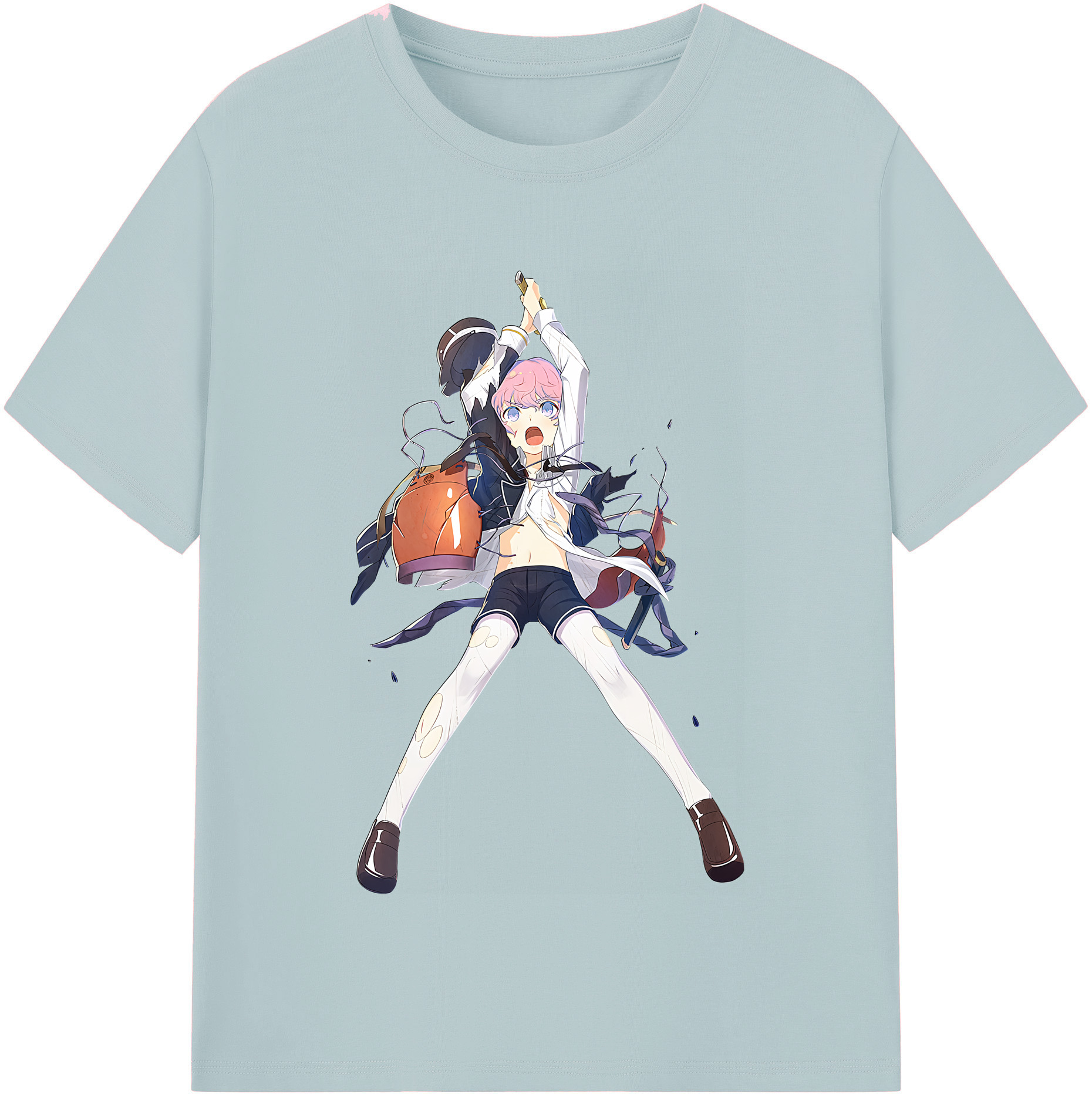 （画像用） 刀剣乱舞 Touken Ranbu 綿100％半袖Tシャツ（フロントプリント）